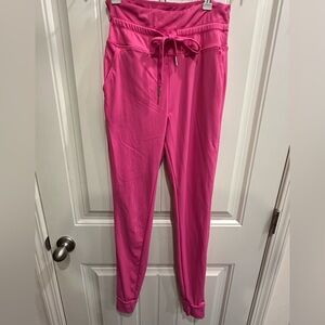 HALARA Bright Pink Drawstring Jogger Pants